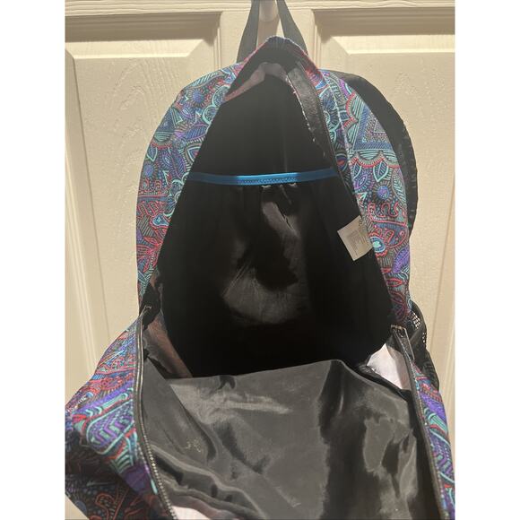 Super Cool Peacock Trans By Jansport BIG Student 15” Laptop Sleeve Backpack - Picture 9 of 10